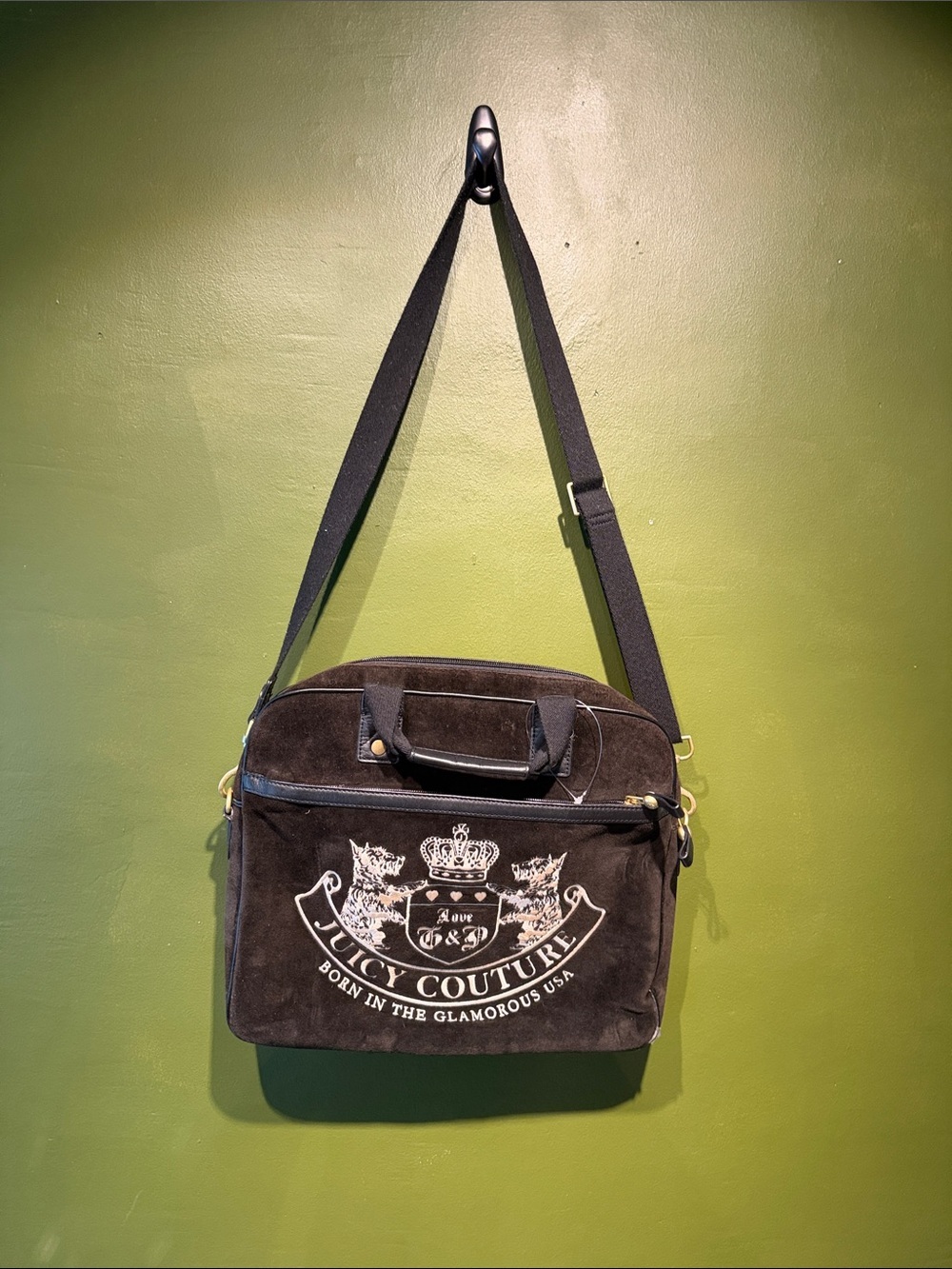 Juicy Couture Black Computer/Laptop Bag